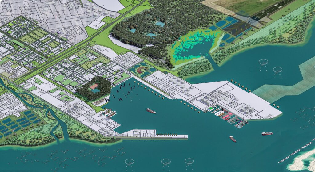 Green & Blue Eco-Industrial Areas and Ports