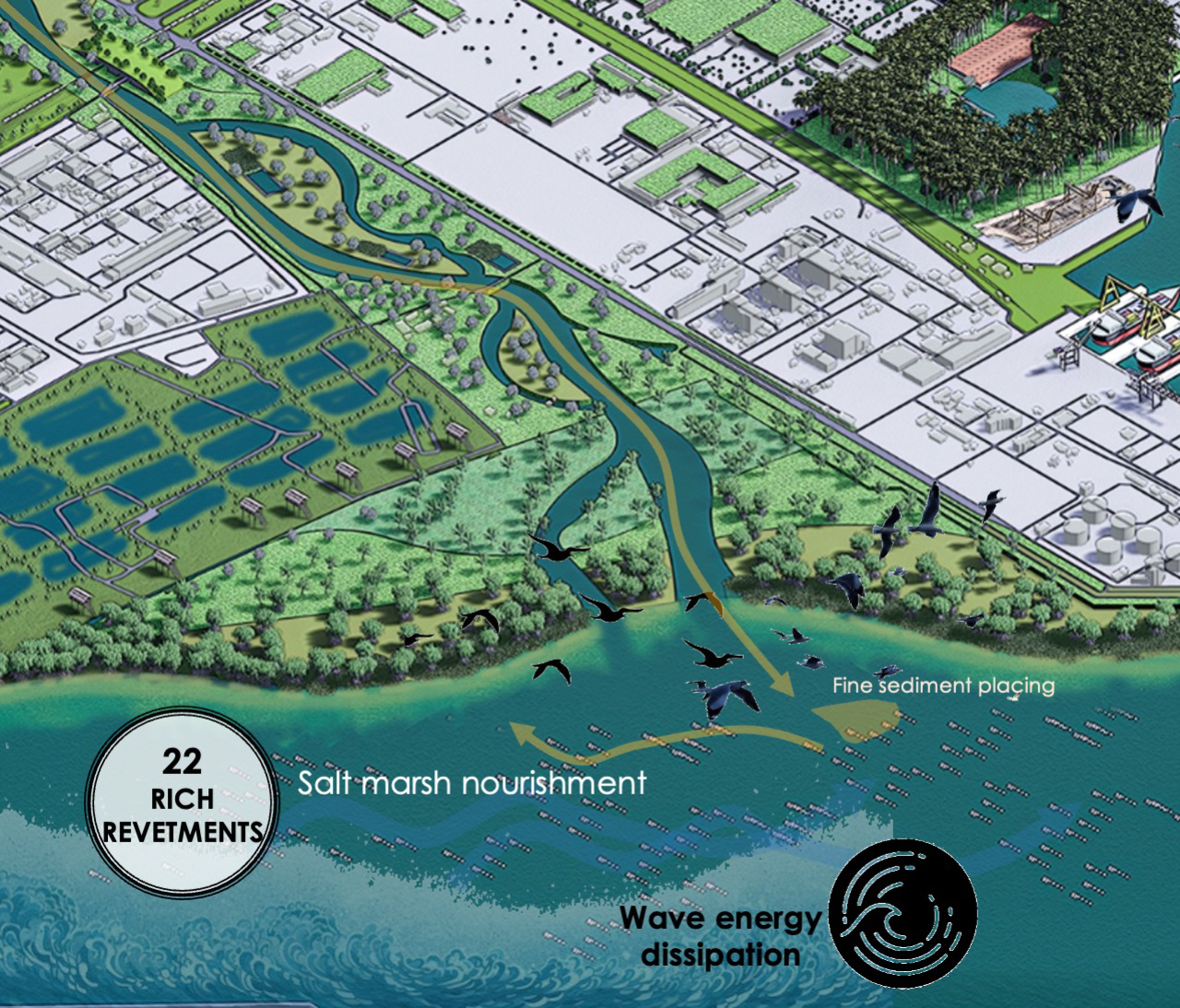 Planting Mats And Rich Revetments